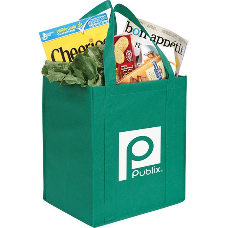 Non-Woven Grocery Tote Bag - 12