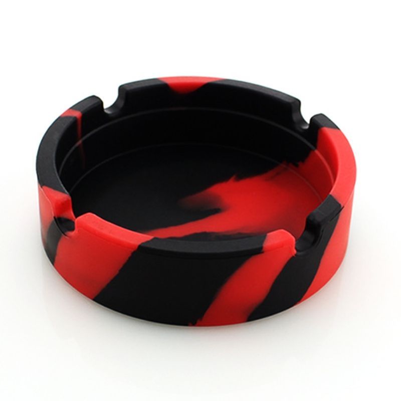 Custom Tie-Dyed Silicone Ashtray