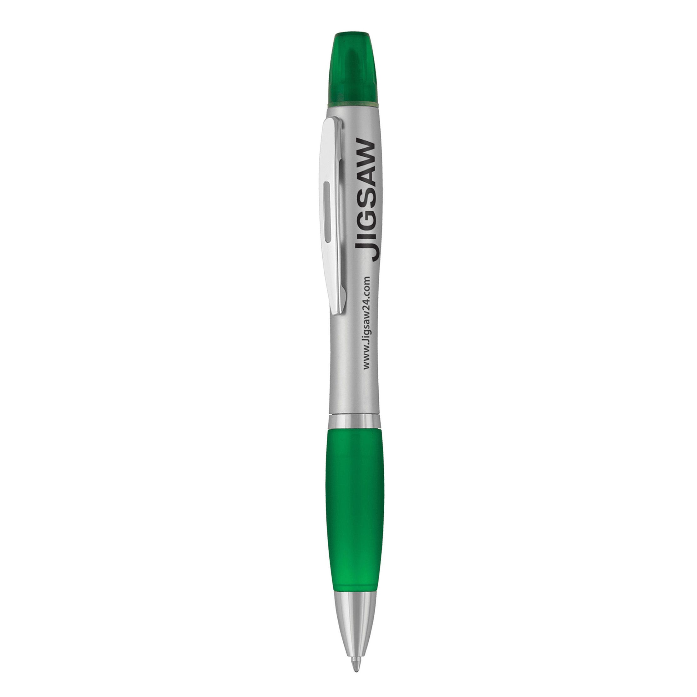 Promo Twin-Write Highlighter Ballpoint Pen