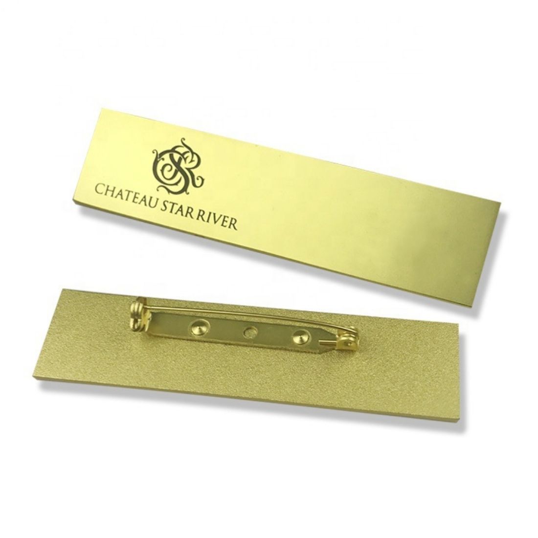 Promotional Brass Name Tag