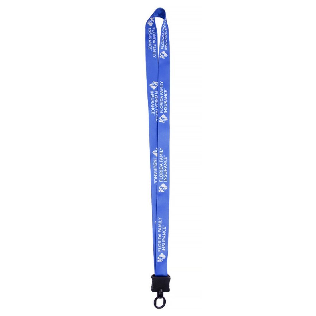 Custom Full Color Polyester Lanyard with Hook
