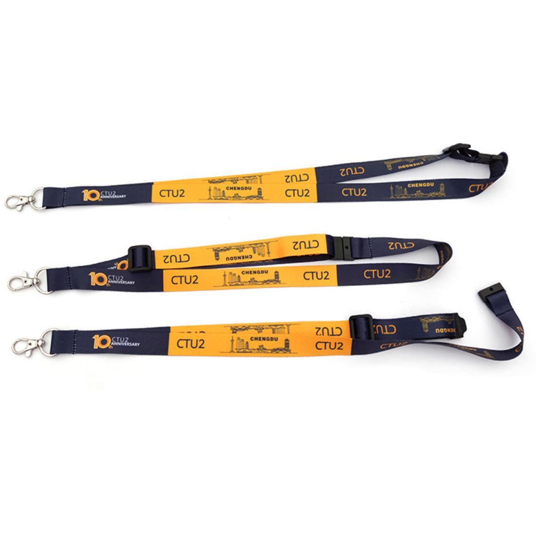 Custom Breakaway Adjustable Lanyard