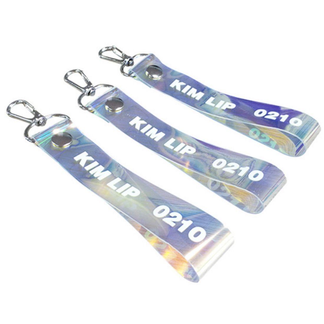 Holographic Wrist Lanyard Keychain Strap