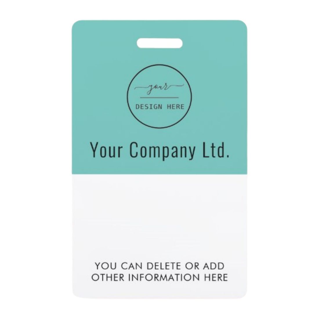 Full Color Custom Staff ID Badge PVC Card