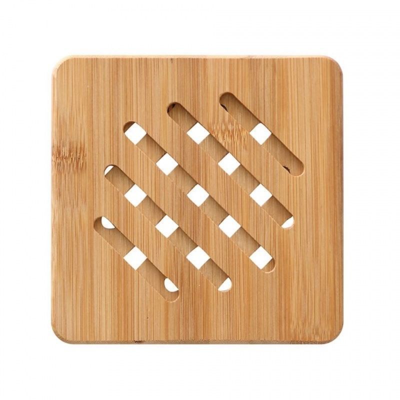 Custom Bamboo Pot Holder Non-Slip Placemat