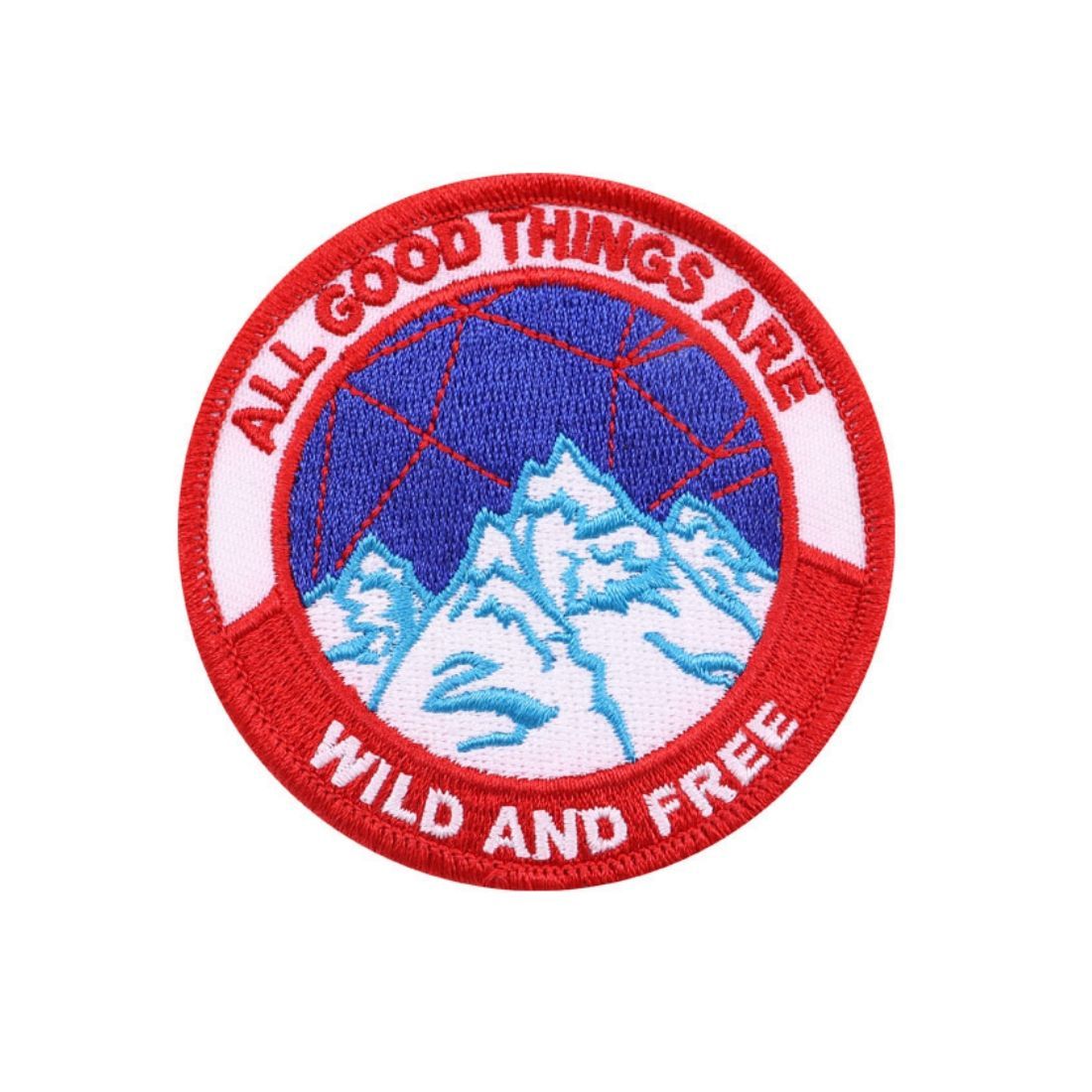 Custom Iron on Woven Patch