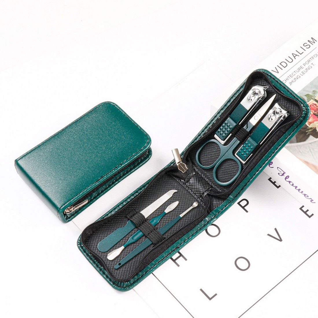 Custom Manicure 6-Piece Nail Clippers Set