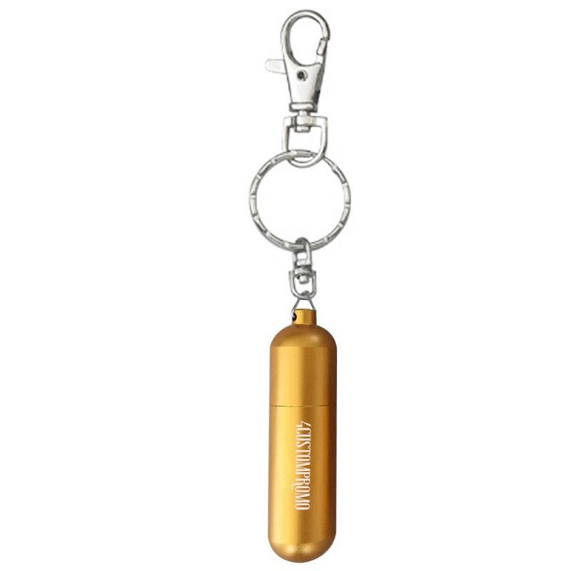 Custom Capsule Pill-Shaped Aluminum USB Drive