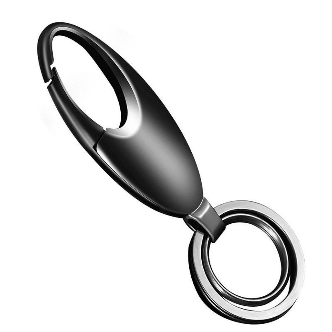 Custom Car Oval Metal Keychain