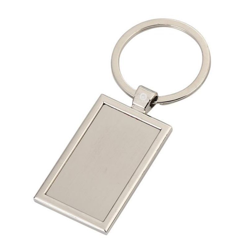 Custom Engraved Zinc Alloy Keychain