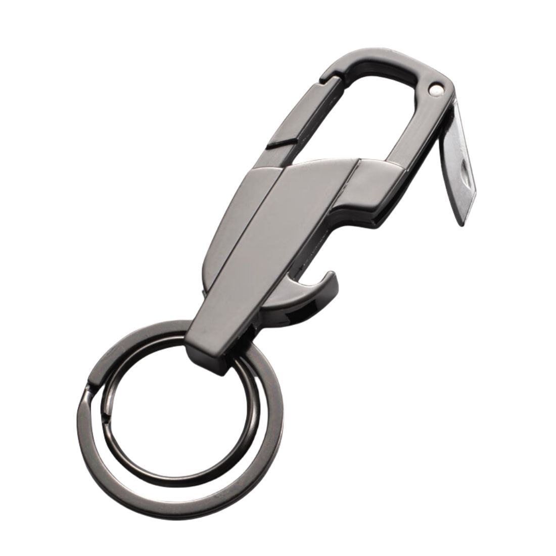Car Keychain with Knife and Bottle Opener Tool