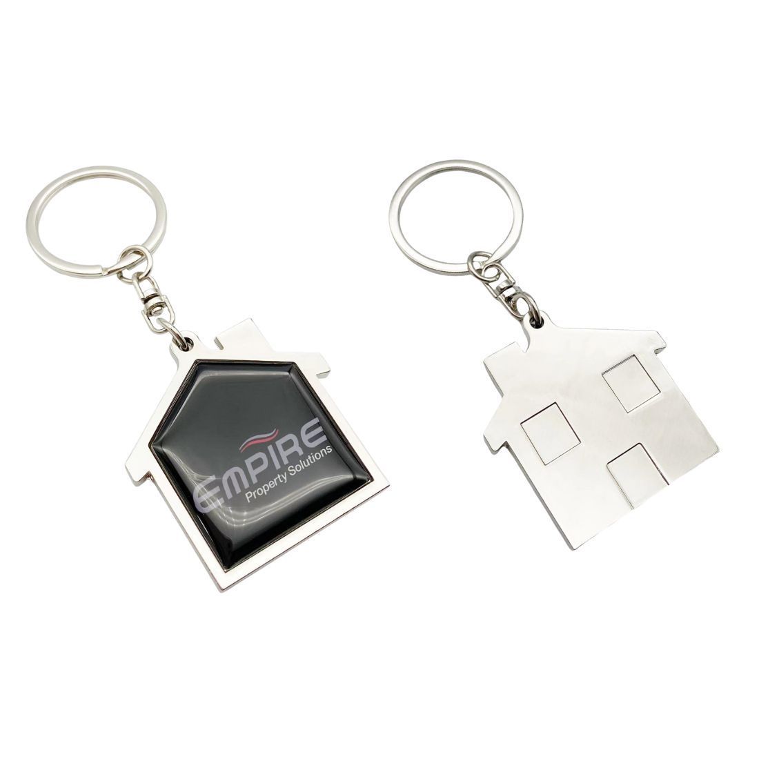 Custom Advertising House Shape Keychain