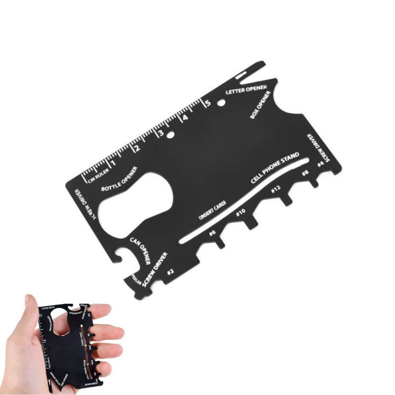 Custom18-in-1 Slim Pocket Multi Tool Card