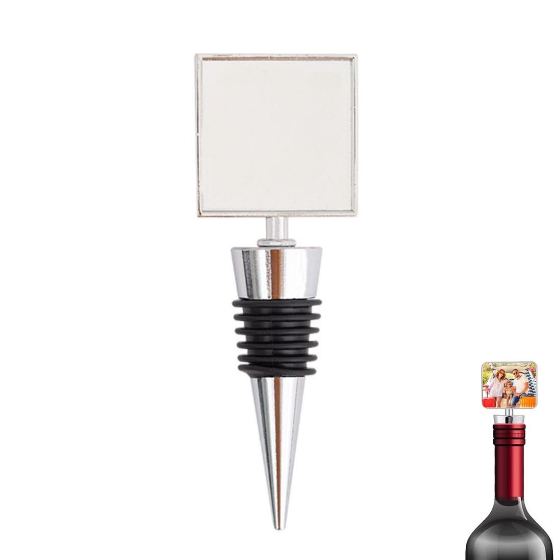 Custom Full Color Wine Bottle Stopper