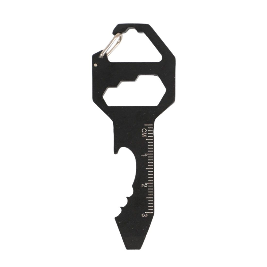 Key Shaped 6-in-1 Multifunction Keychain Tool