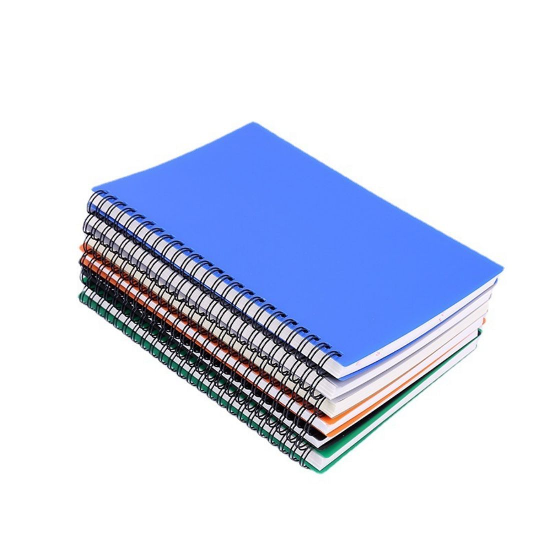 Custom A5 Spiral Notebook with Plastic Cover