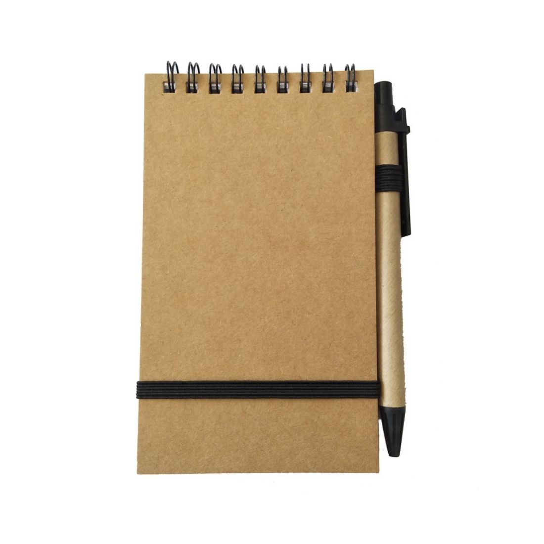 Custom Eco Mini Spiral Jotter with Pen