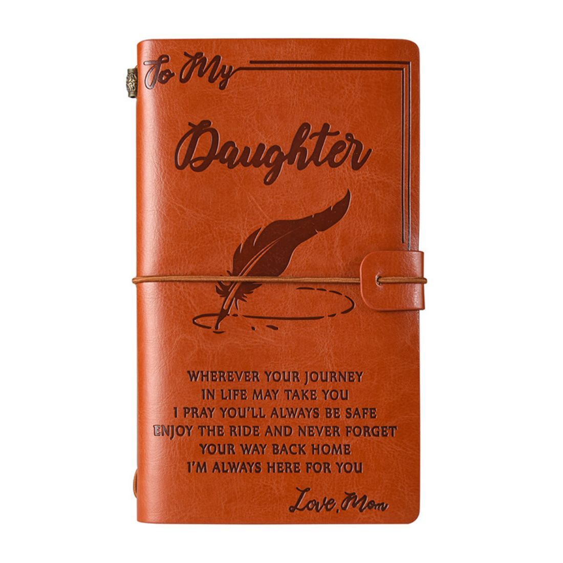 Custom A6 Vintage Refillable Leather Journal