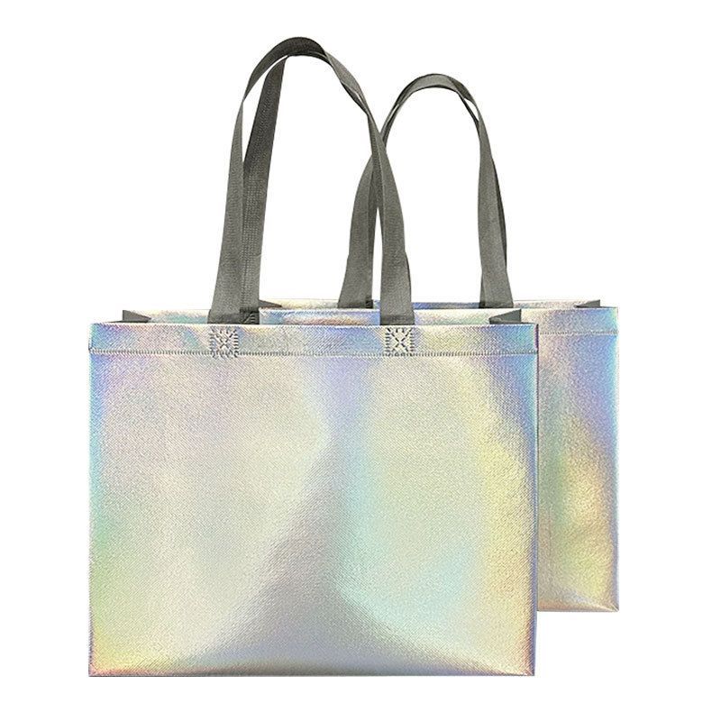 Holograhpic Non-Woven Tote - 18.5