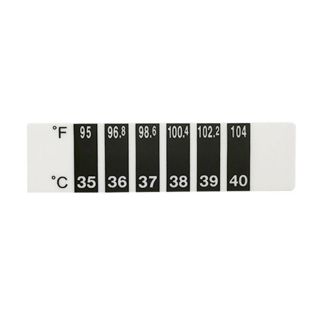 Custom Quick Read Forehead Thermometer Strip