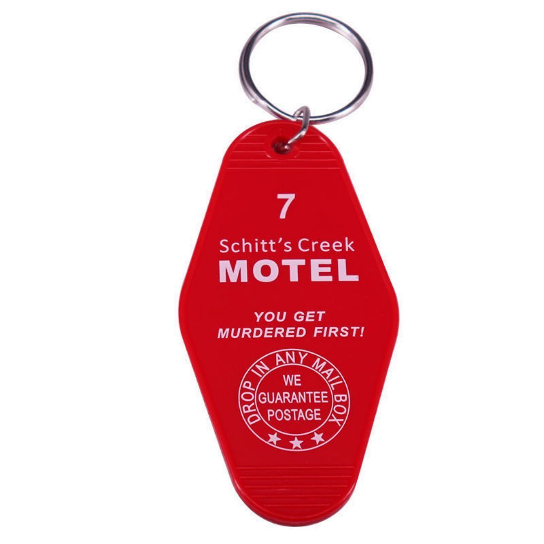Custom Motel Keychain Plastic Hotel Key Tag