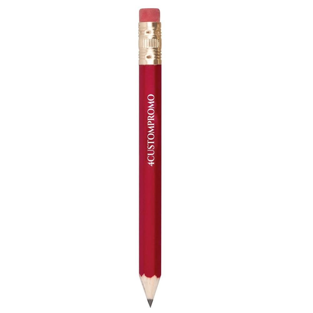 Promotional Hex Golf Pencil with Eraser
