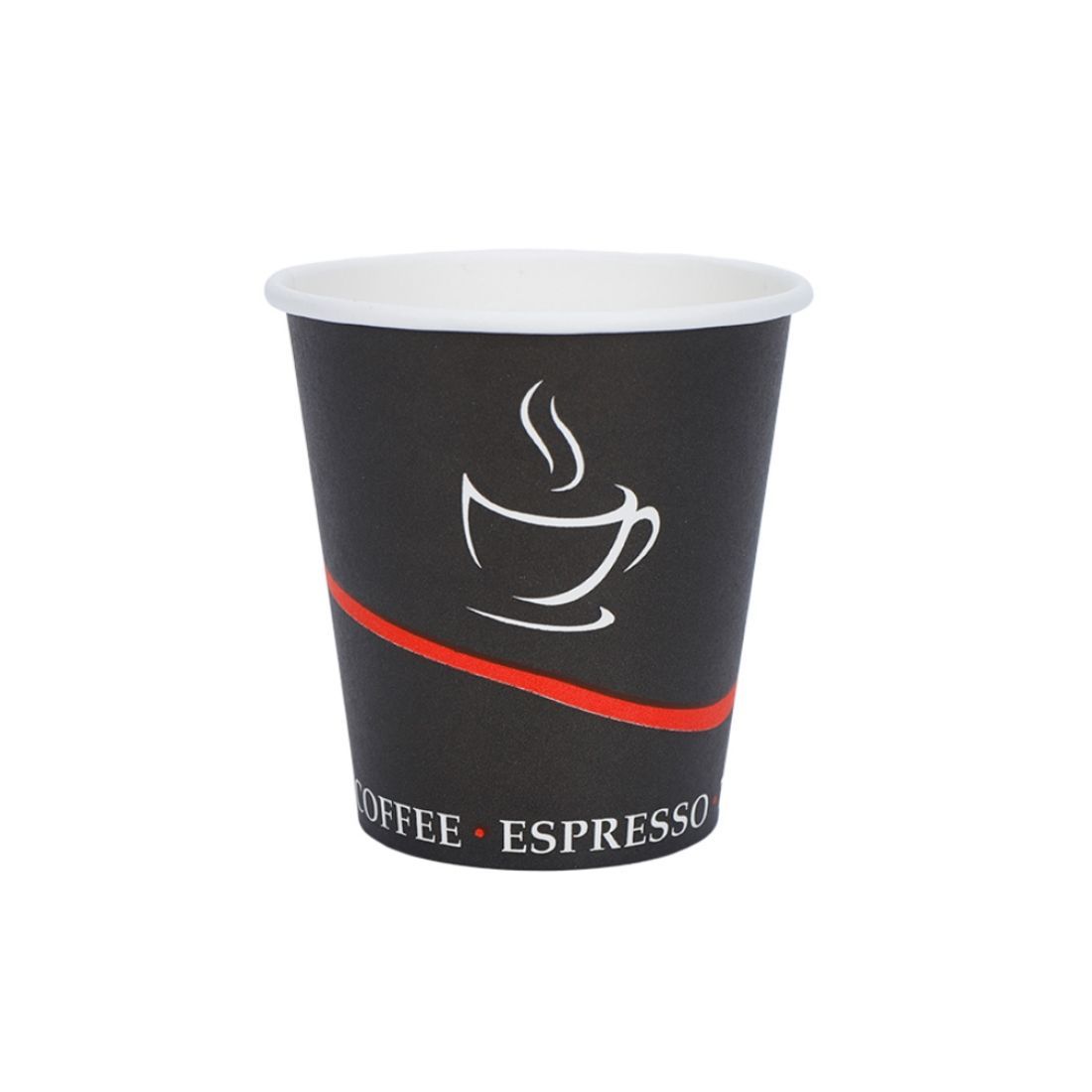 Personalized 4 oz White Paper Hot Cups - 1000/Case