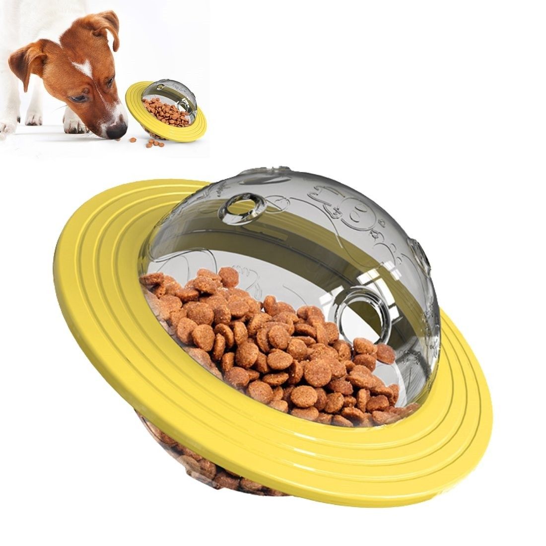 Dog Interactive Treat Toy Pet Food Slow Feeder