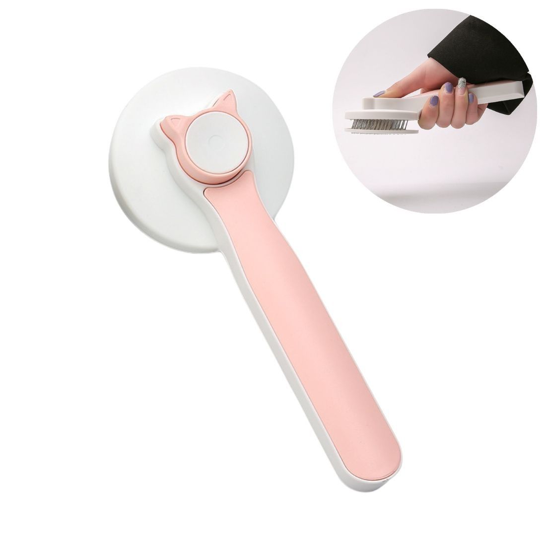 Custom Pet Grooming Brush Cat and Dog Hair Comb