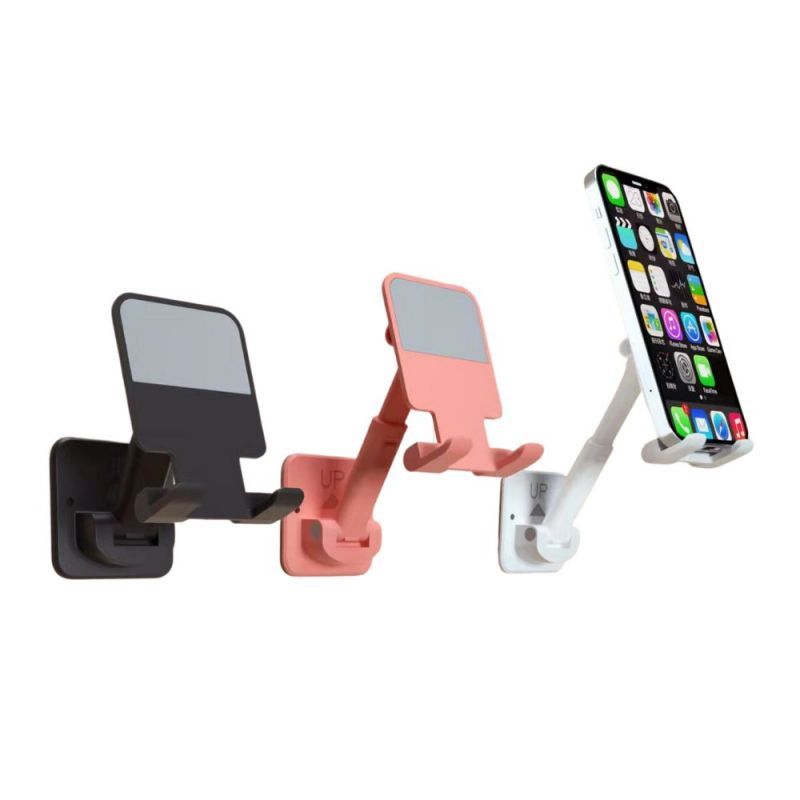 Custom Adjustable Wall-Mounted Phone Stand