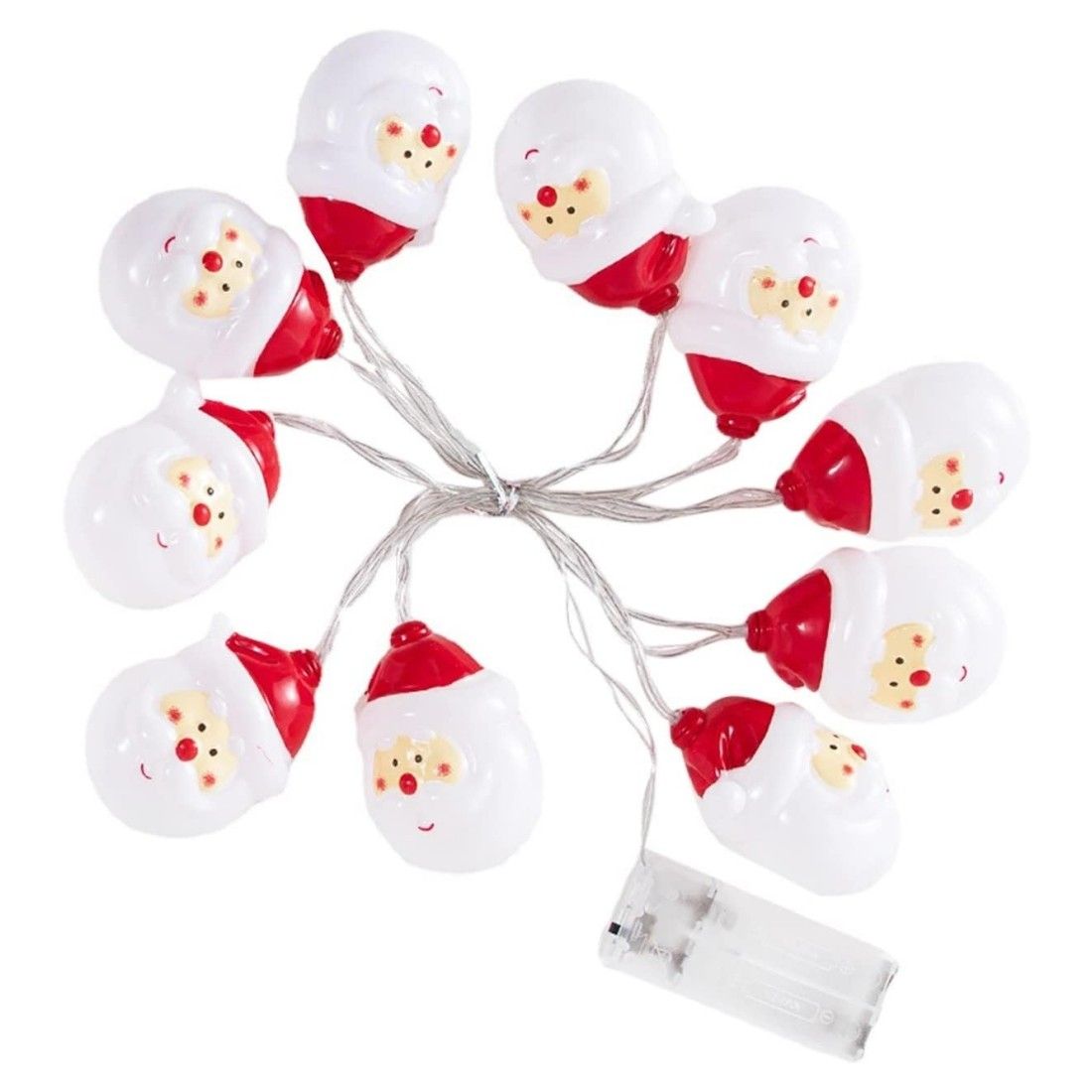5FT Santa Claus Snowman Christmas String Lights