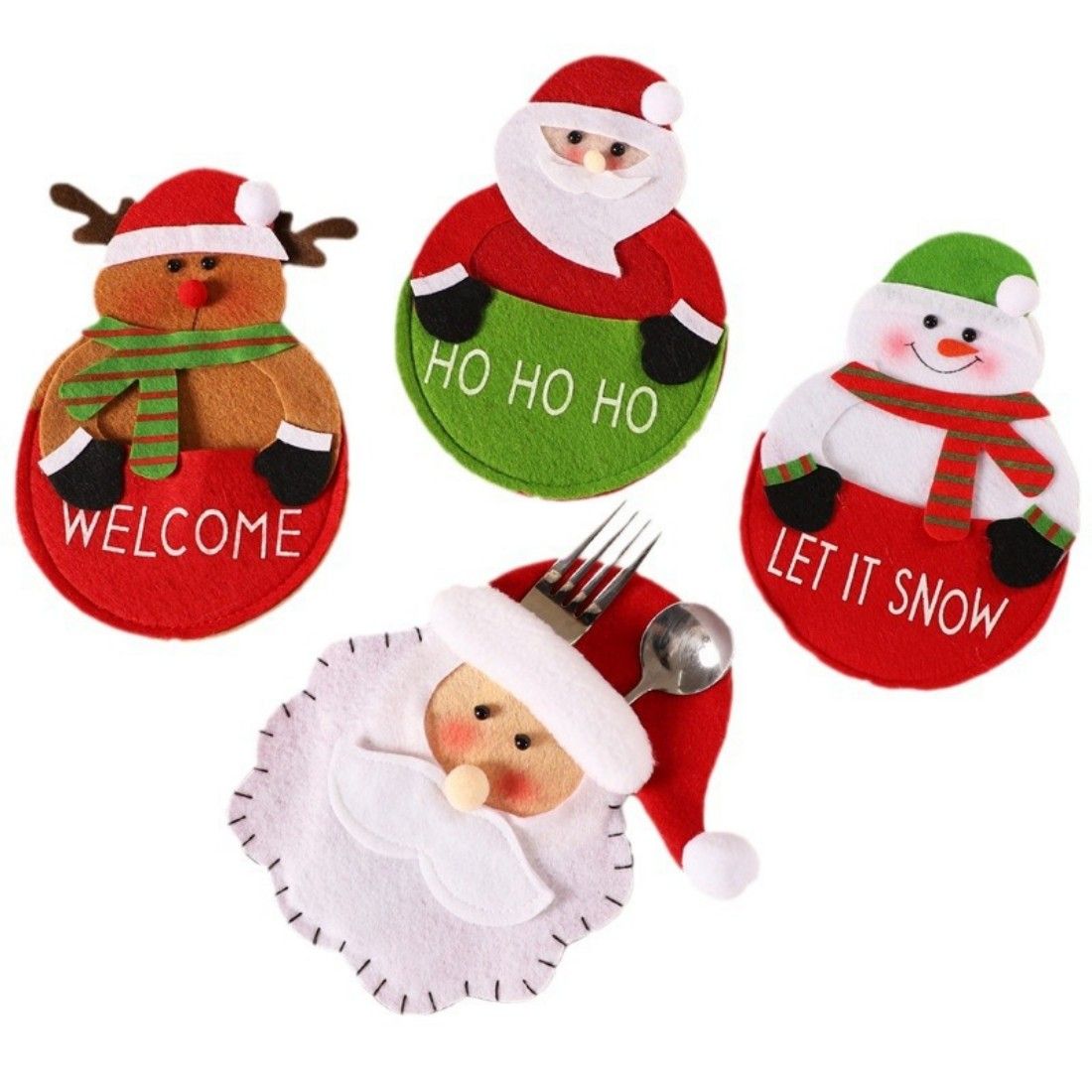 Promotional Christmas Cutlery Cover