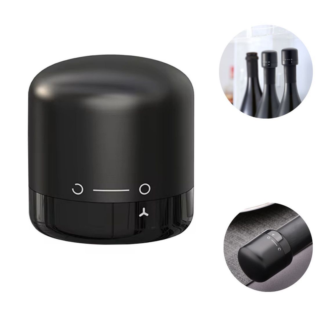 Custom Silicone Sealed Wine Bottle Cap Stopper