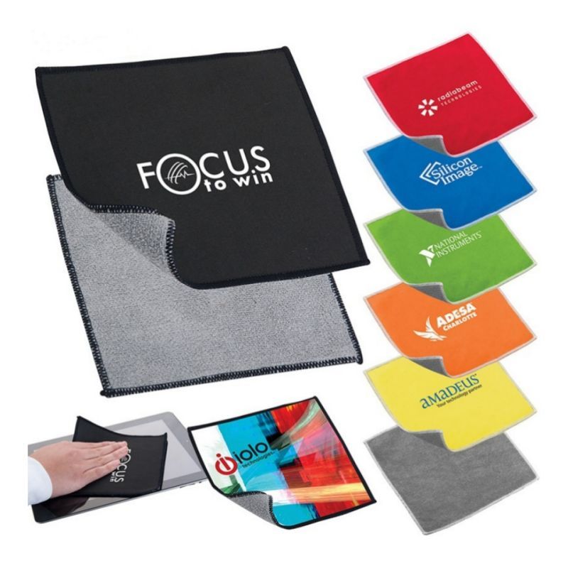 Custom Full Color Microfiber Screen Cleaning Cloth