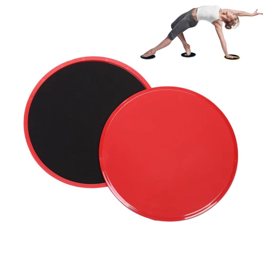 Fitness Core Sliders Dual-Sided Gliding Discs