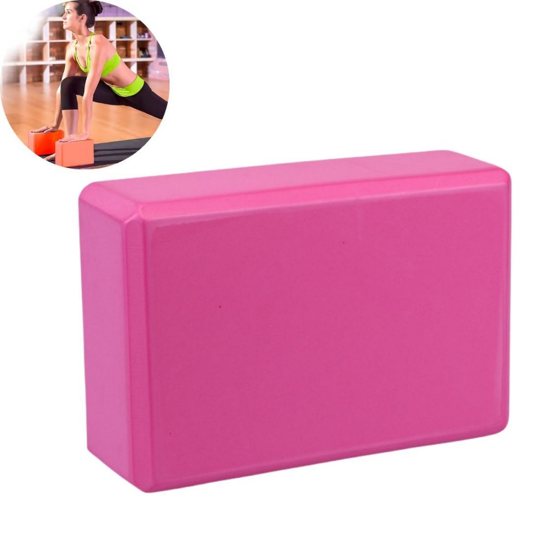EVA Foam Yoga Brick Non-Slip Pilates Block