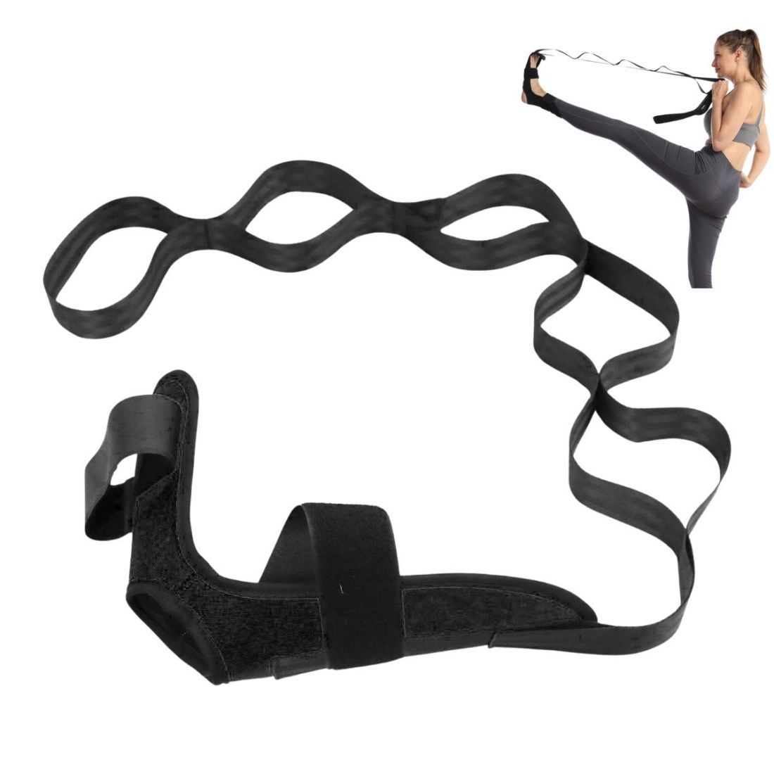 Custom Yoga Rehabilitation Stretch Strap