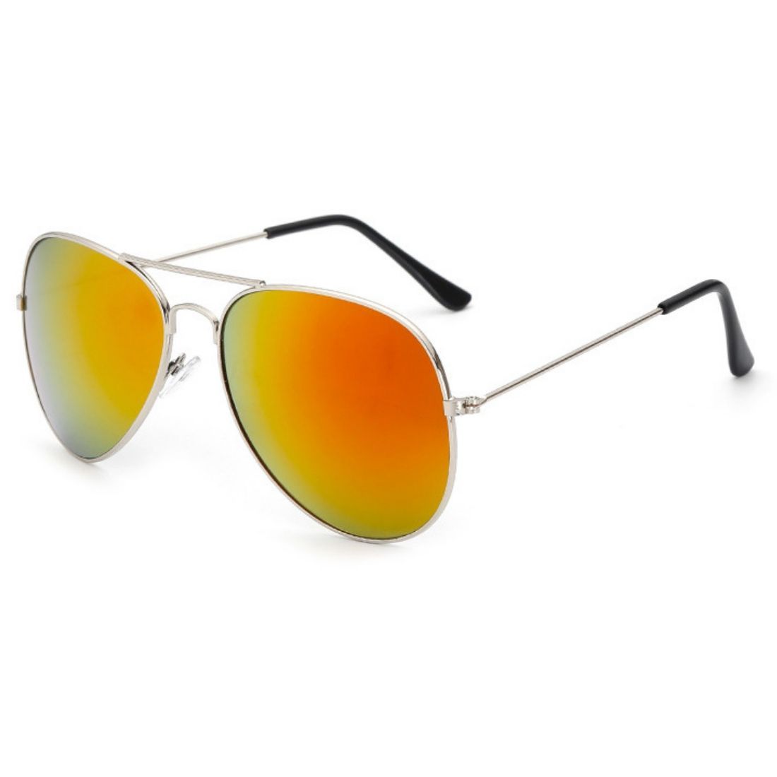 Custom Aviator Mirror Lens Sunglasses
