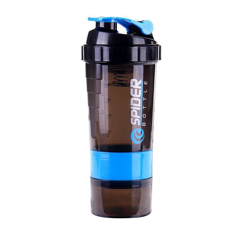 Custom 17 oz Three Layer Protein Shaker Bottle