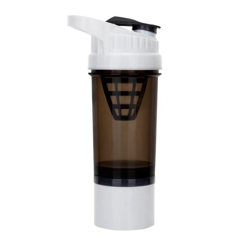 Custom 17 oz 2-Layer Protein Powder Shaker Bottle