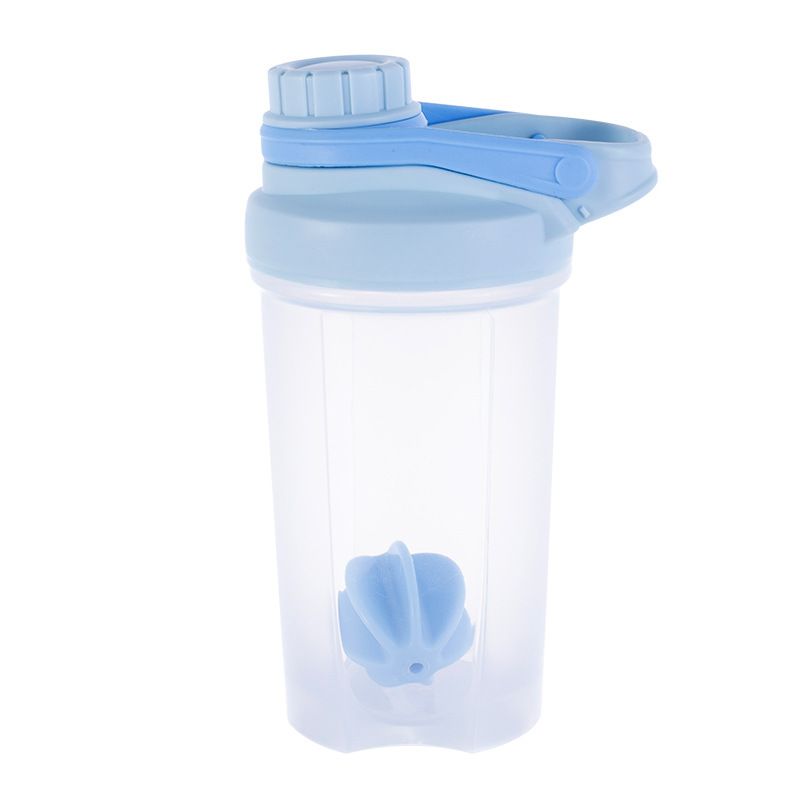 17 oz Plastic Protein Shaker Bottle with Twist Cap
