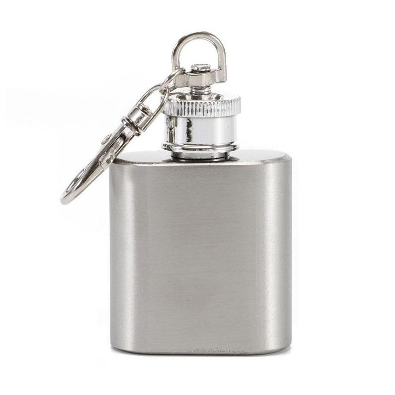 Promotional Keychain Hip Flasks - 1 oz.