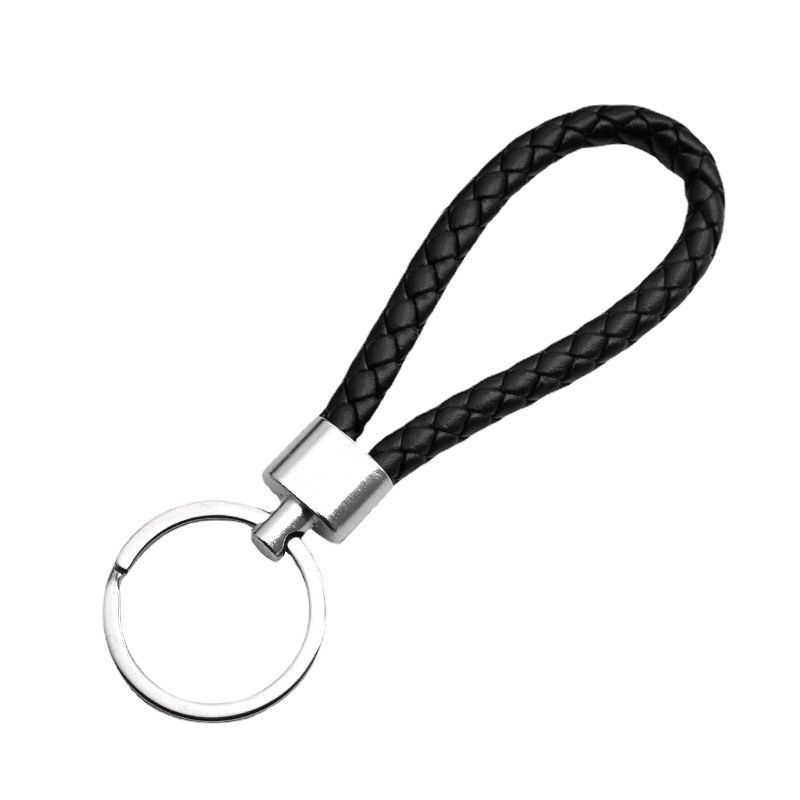 Imprinted Custom Irving Braided Keychain