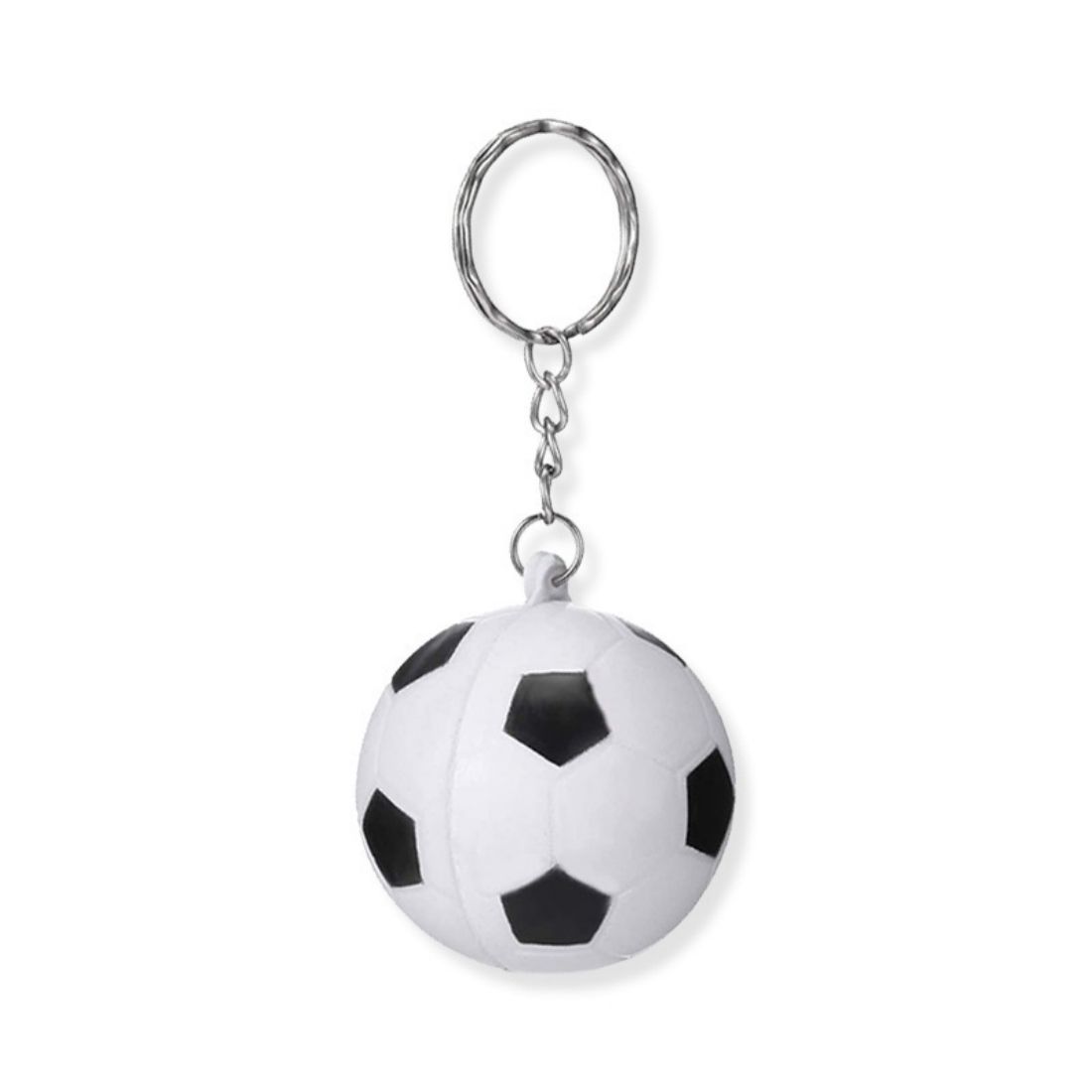 PU Foam Soccer Keyring Soft Stress Reliever