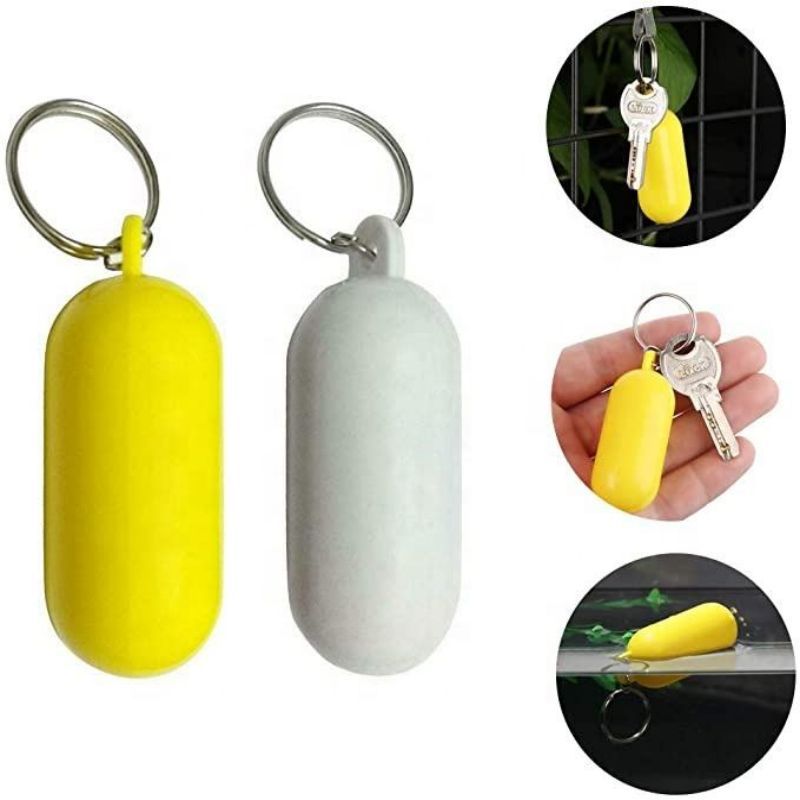 Pill Shape Custom Floating Keychain