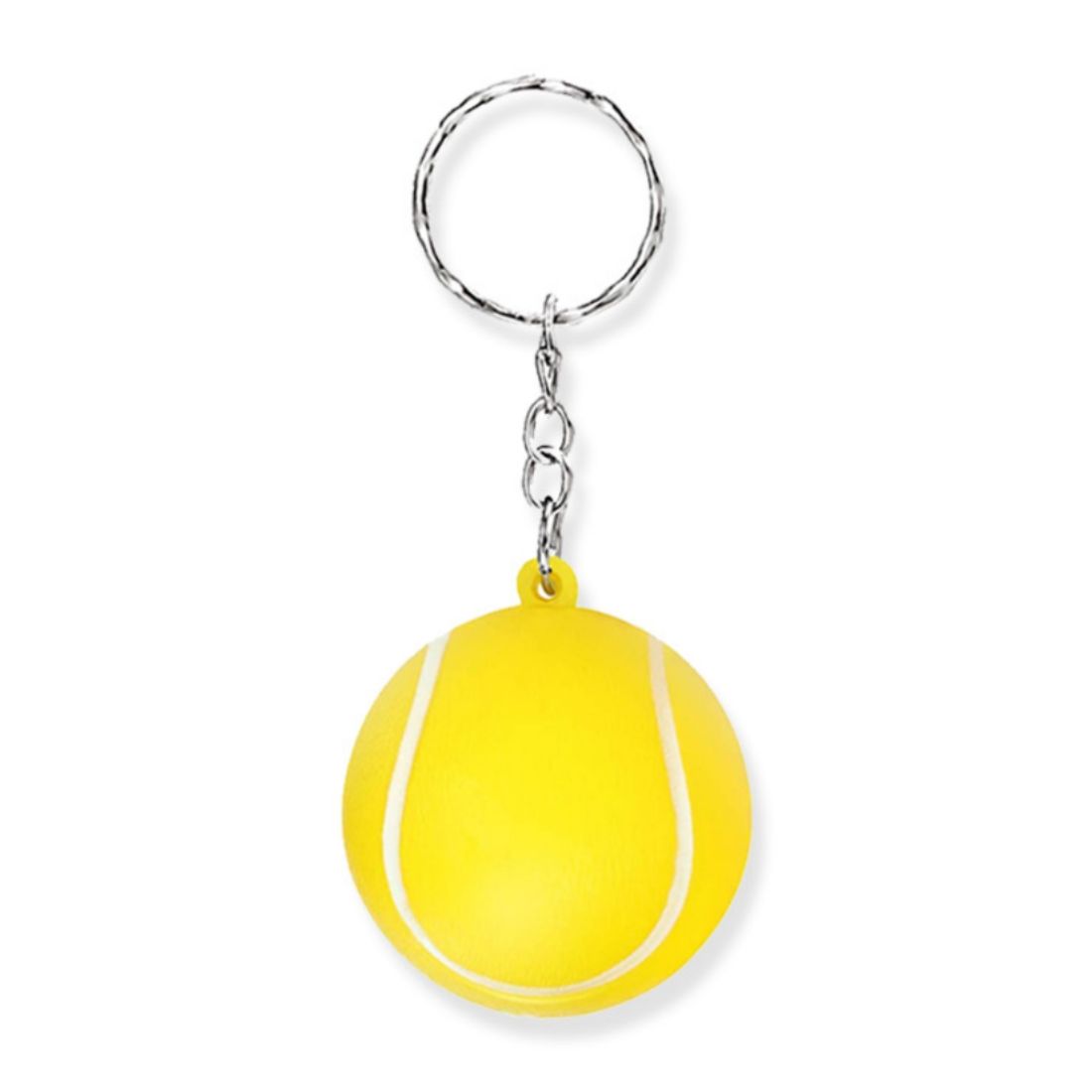 Stress Relief Custom Tennis Ball Keychain