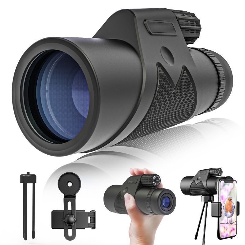 12X42 High Power Vision Custom Monocular Telescope