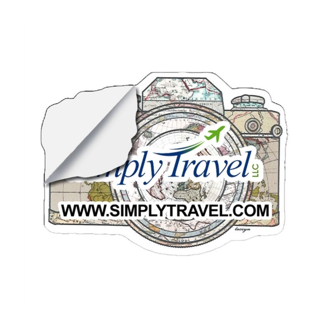 Waterproof Logo Custom Shape Sticker