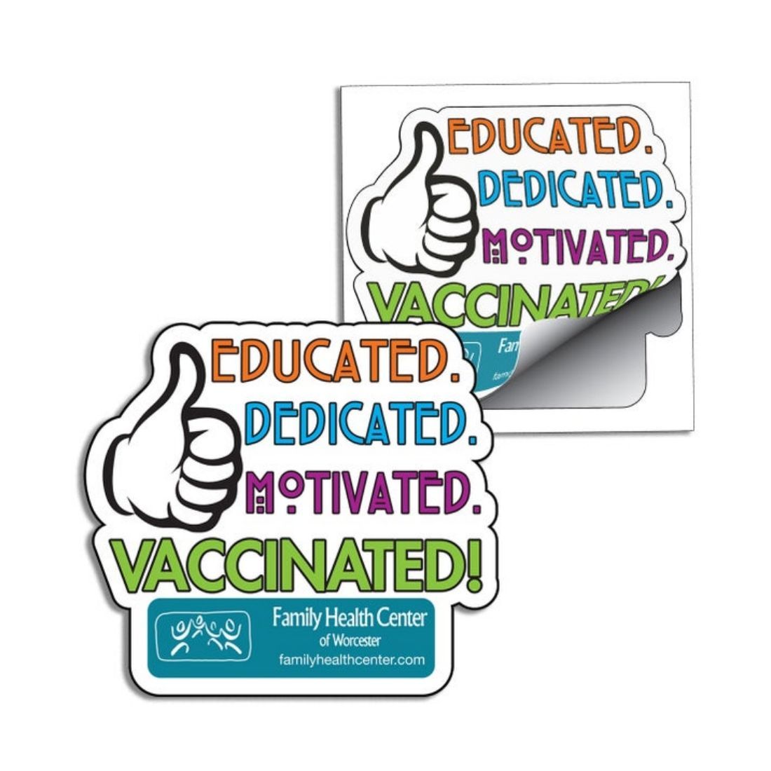 Custom Shape Waterproof Vinyl Sticker