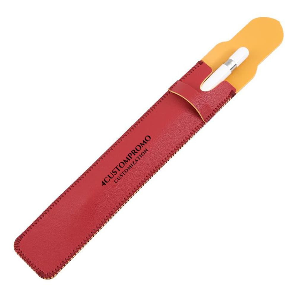 Promotional PU Leather Apple Pencil Sleeve Bag